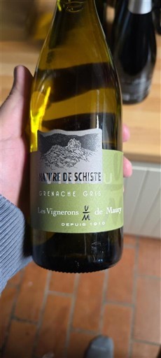 Linguadoca e Rossiglione Côtes catalanes Les Vignerons de Maury Nature de Schiste Grenache Gris 2020