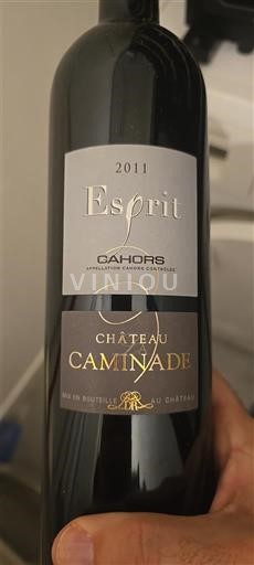 Tây Nam Cahors Château Caminade Esprit 2011