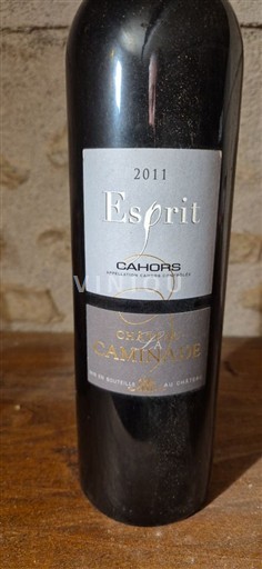 Југозапад Кагор Château Caminade Esprit 2011