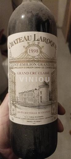 Bordeaux Saint-Émilion Grand Cru Château Laroque 1998