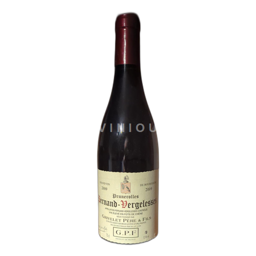 Burgundi Pernand-vergelesses Grivelet Père & Fils Prunerolles 2009