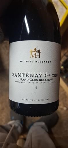 Borgoña No especificado Premier Cru Mathieu Hugonnot Grand Clos Rousseau 2021