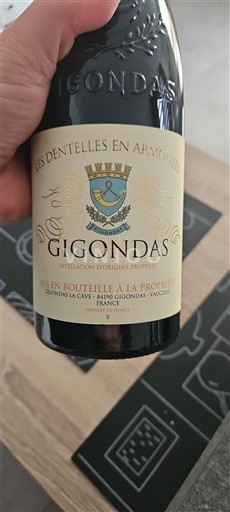 Rhônevallei Gigondas Les Dentelles en Armorial 2022