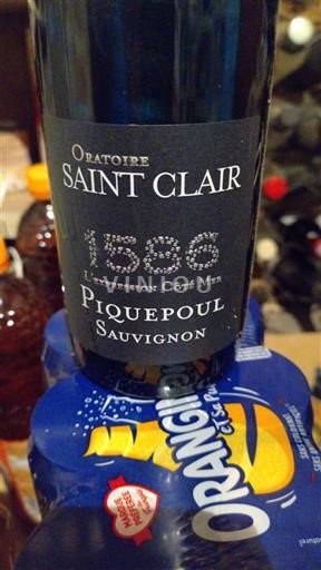 Langvedok Picpoul-de-Pinet Oratoire Saint Clair 1586 L'Expression Côte Mer 2021