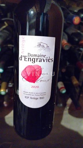 Tây Nam Ariège Domaine Engravies Coeur de Cœur 2020