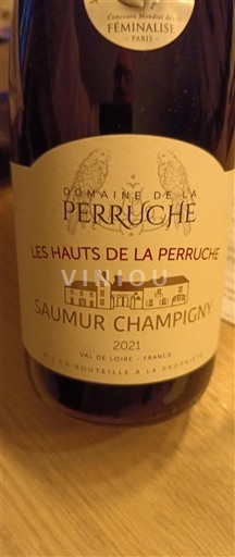 Thung lũng sông Loire Saumur-champigny Domaine La Perruche Les Hauts de la Perruche 2021
