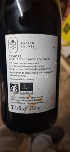 Tây Nam Cahors Fabien Jouves 2021