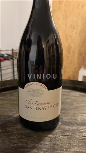 Borgoña No especificado Premier Cru Domaine Chevrot Clos Rousseau 2017