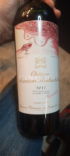 Burdeos Pauillac Grand Cru Château Mouton Rothschild 2017