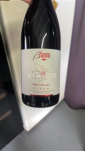 Alpen en Rhônevallei Rhodanische Heuvels Domaine Barou Petit Colorado 2024