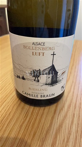 Alsacia Domaine Camille Braun Bollenberg Luft 2023