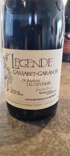 Ginebra No especificado Domaine Centaure Légende Gamaret-Garanoir 2023