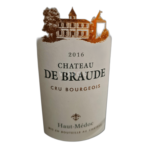 Bordeaux Haut-Médoc Château de Braude Cru Bourgeois 2016