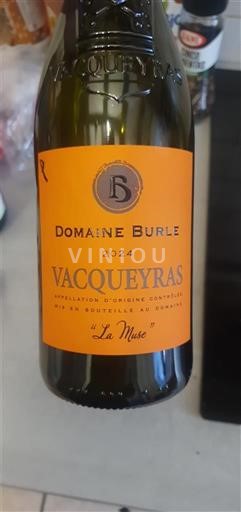 Thung lũng Rhône Vacqueyras Domaine Burle La Muse 2024