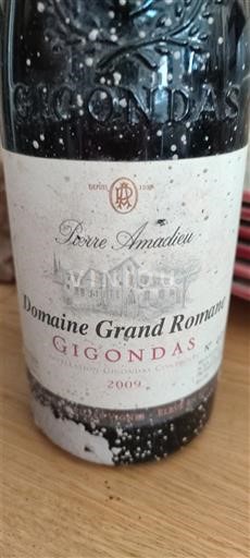 Thung lũng Rhône Gigondas Pierre Amadieu Domaine Grand Romane 2009