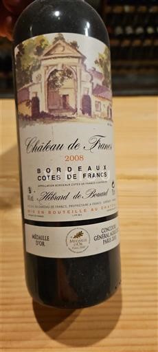Burdeos No especificado Château Francs 2008