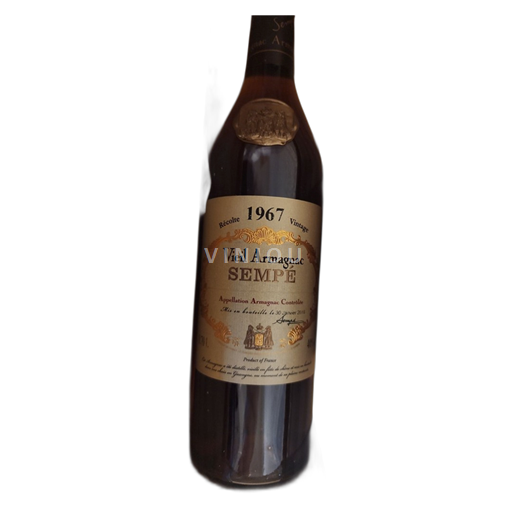 Armagnac VS Vieil Armagnac  Sempré 58a - 1967 Pháp Tây Nam Bas-Armagnac