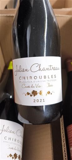 Beaujolais Chiroubles Julien Chantreau du Vieux Mai 2021