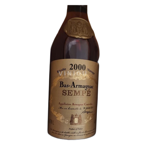 Armagnac VS Vieil Armagnac  Sempré 26a - 2000 Pháp Tây Nam Bas-Armagnac