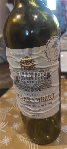 Langvedok Minervois Château Villembert 2014