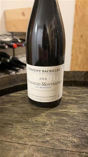 Borgoña Chassagne-Montrachet Vincent Bachelet Les Benoîtes 2018