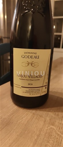 Loire Valley Anjou Villages Domaine S Godeaux 2020