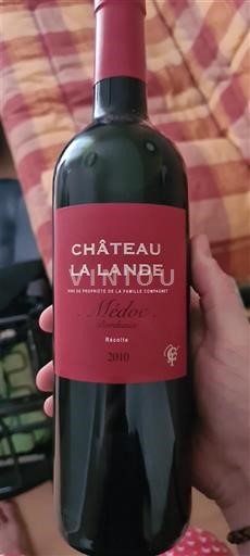 Bordeaux Médoc Château Lalande 2010