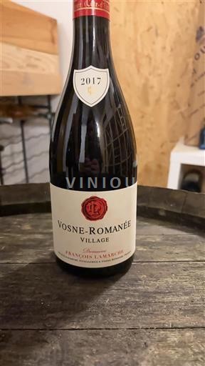 Bourgogne Vosne-romanée Domaine François Lamarche Village 2017