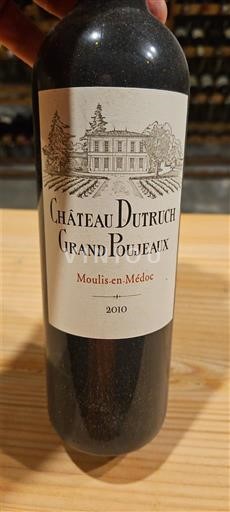 Bordeaux Moulis-en-Médoc Château Truch Grand Poujeaux 2010