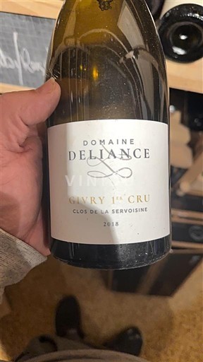 Bourgogne Givry Premier Cru Domaine Liance Clos de la Servoisine 2018