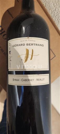 Languedoc-Roussillon Pays d'Oc Gérard Bertrand H 2019