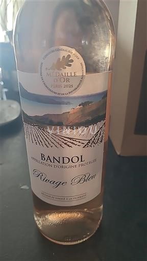 Provence Bandol Rivage Bleu 2024 Không niên vụ