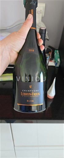 Champanhe Lebrun-Frouix Millésime 2018