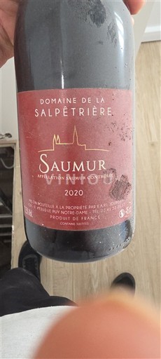 Loirevallei Saumur Domaine La Salpétrière 2020