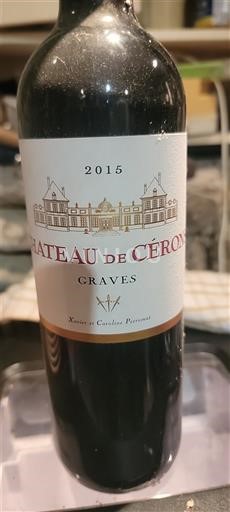 Bordeaux Graves Château Cérons 2015