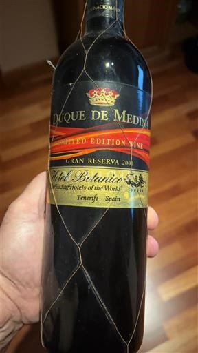 Quần đảo Canary Quần đảo Canaria Duque de Medina Gran Reserva 2009