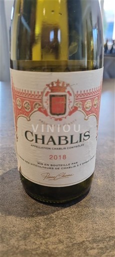 Burgundija Chablis Pierre Chanau Chablis 2018