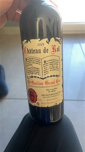 Bordeaux Saint-Émilion Grand Cru Château Rol 2019