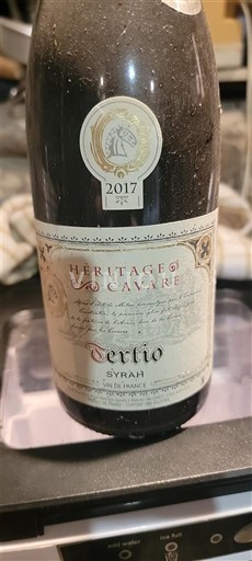 Rhônedalen Côtes du Rhône Héritages du Cavare Tertio 2017