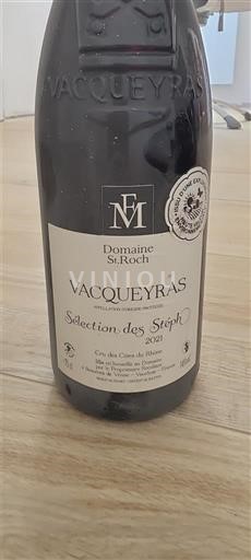 Thung lũng Rhône Vacqueyras Domaine St Roch Sélection des Seyrels 2021