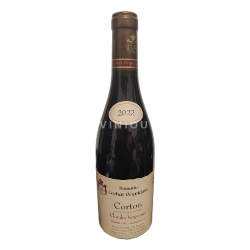 Burgundi Corton Domaine Cachat-Ocquidant Clos des Vergennes 2022