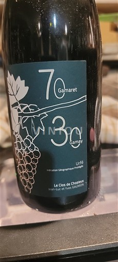 Valle della Loira Urfé Le Clos de Chazal 70 Gamaret 30 Gamay Senza annata
