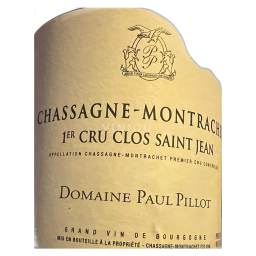 Borgoña Chassagne-Montrachet Domaine Paul Pillot Clos saint jean 2021