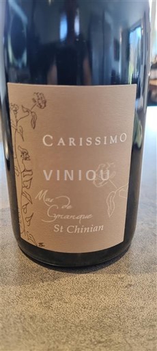 Langvedok Saint-Chinian Mas de Cynanque Carissimo 2022