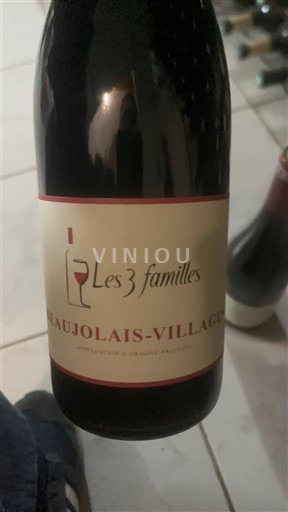 Beaujolais Beaujolais Villages Les 3 familles Không niên vụ