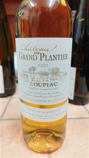 Bordeaux Loupiac Château Grand Plantier 2023