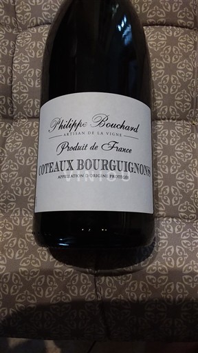 Viner Rouge sec Philippe Bouchard 2024 Frankrike Bourgogne Bourgognebackar AOC