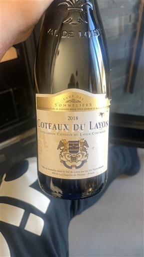 Loire Valley Coteaux du Layon Club des Sommeliers 2018