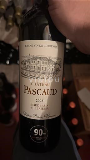 Burdeos Bordeaux superior Château Pascaud 2023