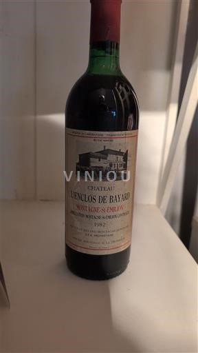 Bordeaux Montagne-saint-émilion Château L'Enclos de Bayard 1982